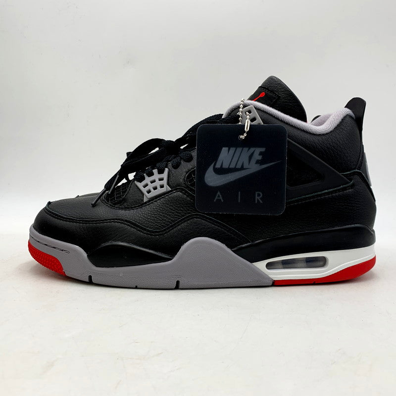 【中古美品】【メンズ】 NIKE ナイキ AIR JORDAN 4 RETRO FV5029-006 エアジョーダン 4 レトロ スニーカー シューズ 靴 160-250429-ay-16-izu サイズ：28cm カラー：BLACK/FIRE RED-CEMENT GREY 万代Net店