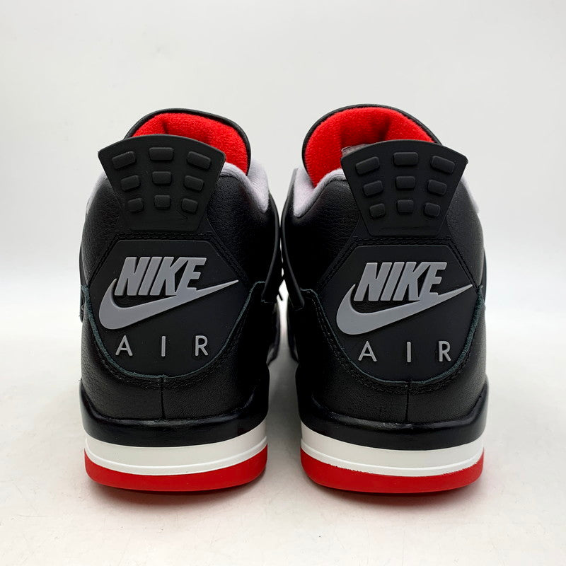 【中古美品】【メンズ】 NIKE ナイキ AIR JORDAN 4 RETRO FV5029-006 エアジョーダン 4 レトロ スニーカー シューズ 靴 160-250429-ay-16-izu サイズ：28cm カラー：BLACK/FIRE RED-CEMENT GREY 万代Net店