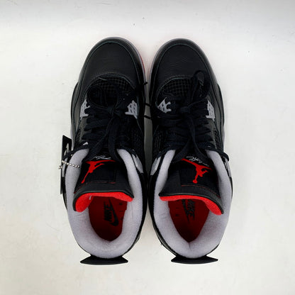 【中古美品】【メンズ】 NIKE ナイキ AIR JORDAN 4 RETRO FV5029-006 エアジョーダン 4 レトロ スニーカー シューズ 靴 160-250429-ay-16-izu サイズ：28cm カラー：BLACK/FIRE RED-CEMENT GREY 万代Net店