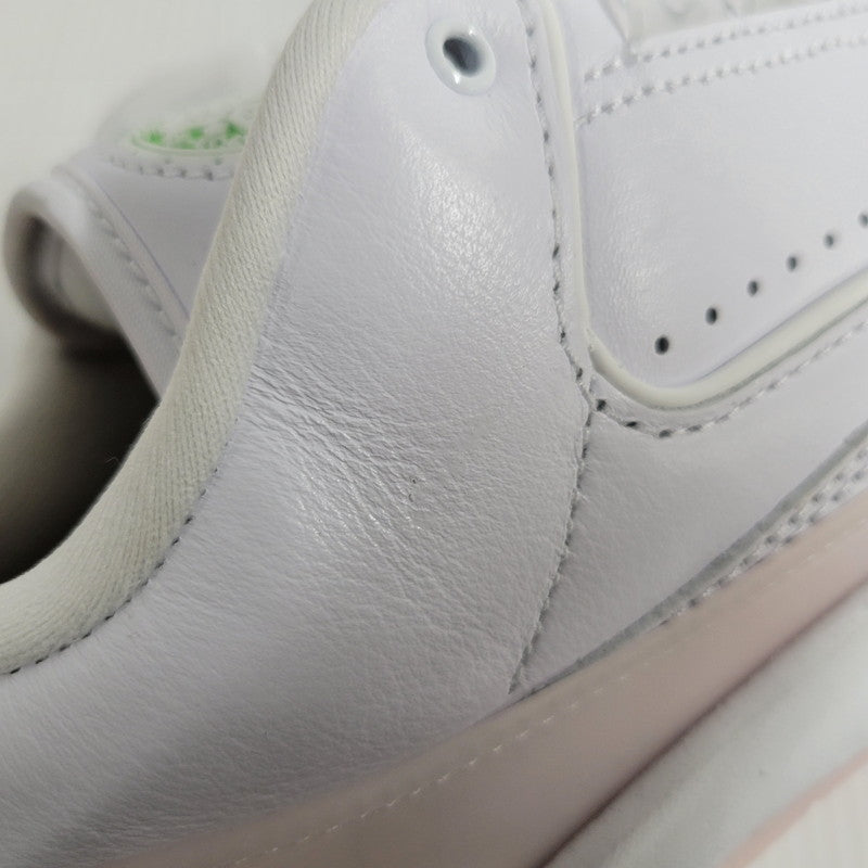 【中古美品】【メンズ】 NIKE ナイキ AIR JORDAN 2 RETRO LOW CH BLSM FQ3228-100 エアジョーダン 2 レトロ ロー チェリーブロッサム スニーカー シューズ 靴 160-250429-ay-03-izu サイズ：27cm カラー：WHITE/GREEN STRIKE 万代Net店