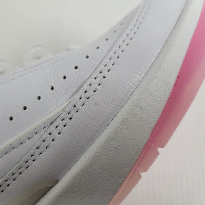 【中古美品】【メンズ】 NIKE ナイキ AIR JORDAN 2 RETRO LOW CH BLSM FQ3228-100 エアジョーダン 2 レトロ ロー チェリーブロッサム スニーカー シューズ 靴 160-250429-ay-03-izu サイズ：27cm カラー：WHITE/GREEN STRIKE 万代Net店