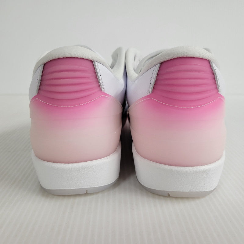 【中古美品】【メンズ】 NIKE ナイキ AIR JORDAN 2 RETRO LOW CH BLSM FQ3228-100 エアジョーダン 2 レトロ ロー チェリーブロッサム スニーカー シューズ 靴 160-250429-ay-03-izu サイズ：27cm カラー：WHITE/GREEN STRIKE 万代Net店