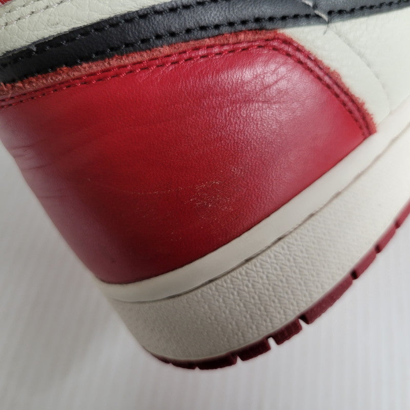 【中古品】【メンズ】 NIKE ナイキ AIR JORDAN 1 RETRO HIGH OG 555088-610 エアジョーダン 1 レトロ ハイ OG スニーカー シューズ 靴 160-250429-ay-04-izu サイズ：27.5cm カラー：GYM RED/BLACK-SUMMIT WHITE 万代Net店