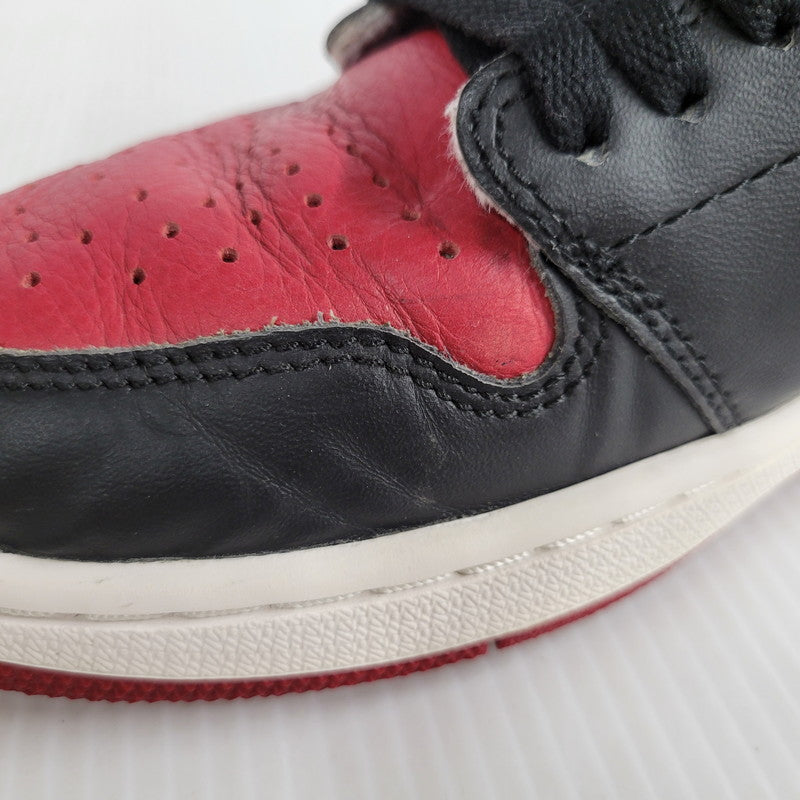 【中古品】【メンズ】 NIKE ナイキ AIR JORDAN 1 RETRO HIGH OG 555088-610 エアジョーダン 1 レトロ ハイ OG スニーカー シューズ 靴 160-250429-ay-04-izu サイズ：27.5cm カラー：GYM RED/BLACK-SUMMIT WHITE 万代Net店