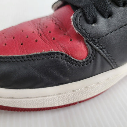 【中古品】【メンズ】 NIKE ナイキ AIR JORDAN 1 RETRO HIGH OG 555088-610 エアジョーダン 1 レトロ ハイ OG スニーカー シューズ 靴 160-250429-ay-04-izu サイズ：27.5cm カラー：GYM RED/BLACK-SUMMIT WHITE 万代Net店