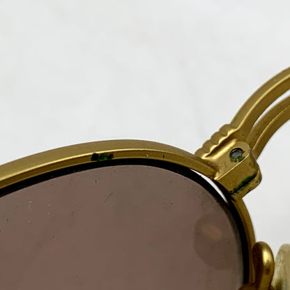 【中古品】【メンズ/レディース】 Jean Paul Gaultier ジャンポール・ゴルチェ 58-5106 日本製 SUNGLASSES サングラス 203-250430-ya-07-izu カラー：ゴールド 万代Net店