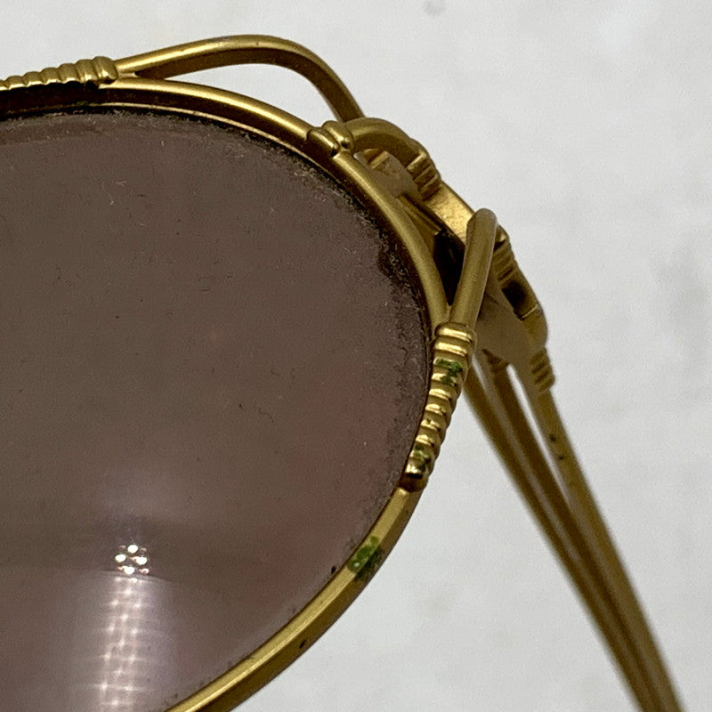 【中古品】【メンズ/レディース】 Jean Paul Gaultier ジャンポール・ゴルチェ 58-5106 日本製 SUNGLASSES サングラス 203-250430-ya-07-izu カラー：ゴールド 万代Net店