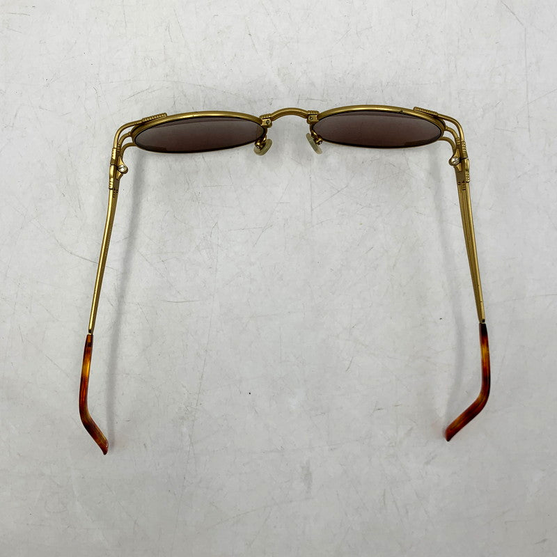 【中古品】【メンズ/レディース】 Jean Paul Gaultier ジャンポール・ゴルチェ 58-5106 日本製 SUNGLASSES サングラス 203-250430-ya-07-izu カラー：ゴールド 万代Net店