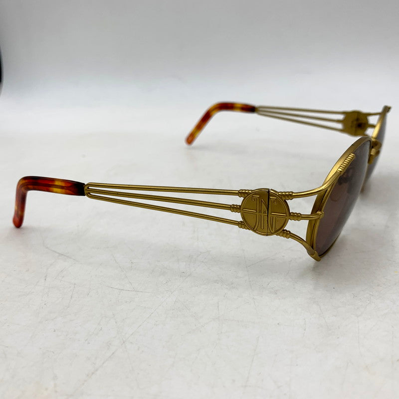 【中古品】【メンズ/レディース】 Jean Paul Gaultier ジャンポール・ゴルチェ 58-5106 日本製 SUNGLASSES サングラス 203-250430-ya-07-izu カラー：ゴールド 万代Net店