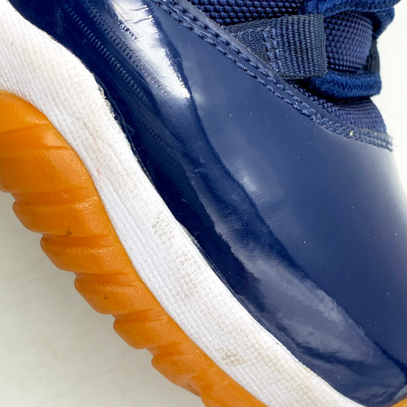 【中古品】【メンズ】 NIKE ナイキ AIR JORDAN 11 RETRO LOW 528895-405 エアジョーダン 11 レトロ ロー スニーカー シューズ 靴 160-250501-as-23-izu サイズ：29cm カラー：MIDNIGHT NAVY/WHITE-LIGHT GUM BROWN 万代Net店