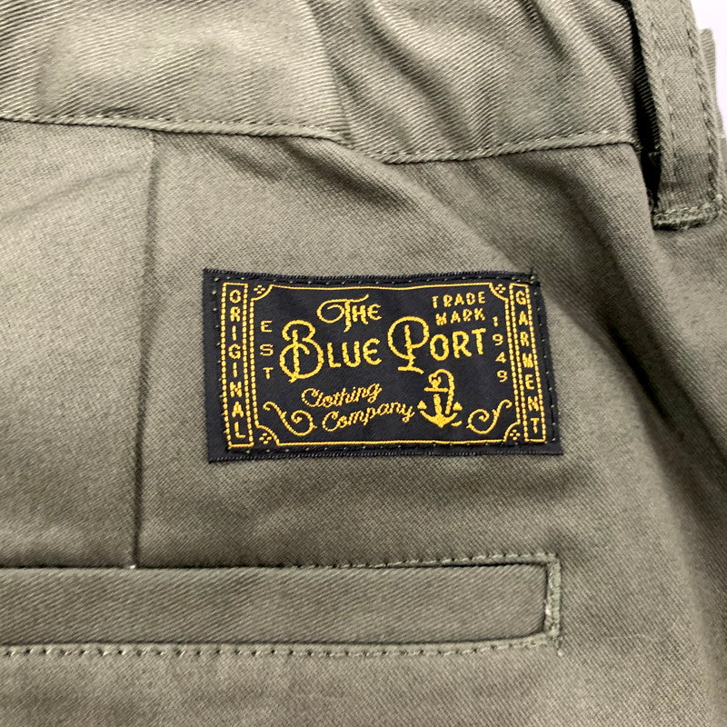 【中古美品】【メンズ】 BLUE PORT ブルーポート 23316HE ACTIVE TROUSERS PANTS アクティブトラウザーパンツ ズボン ボトムス 156-250522-ma-15-izu サイズ：M カラー：グリーン 万代Net店