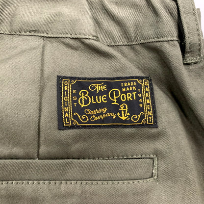 【中古美品】【メンズ】 BLUE PORT ブルーポート 23316HE ACTIVE TROUSERS PANTS アクティブトラウザーパンツ ズボン ボトムス 156-250522-ma-15-izu サイズ：M カラー：グリーン 万代Net店