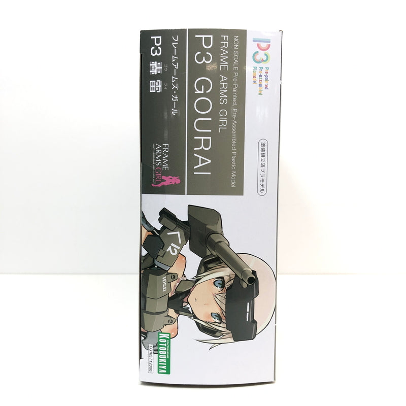 【中古美品】 未開封品 コトブキヤ フレームアームズ・ガール P3 轟雷 アクションフィギュア プラモデル 059-260726-CN-12-hon 万代Net店