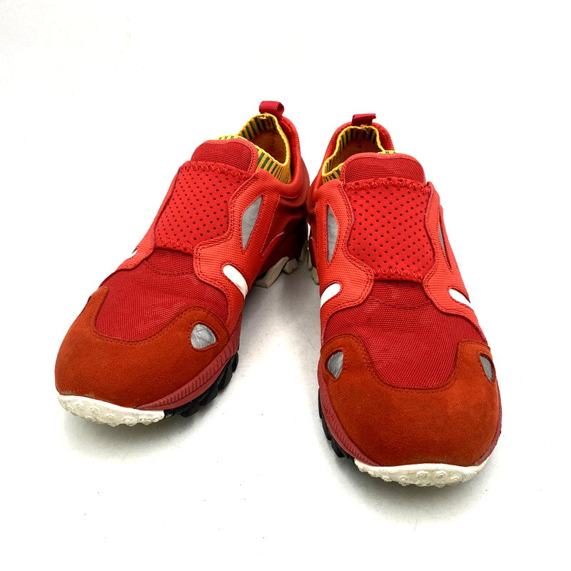 【中古品】【メンズ/レディース】 BERUF×FOBS ベルーフ×フォブス ASUKA LANGLEY EVA STREAMLINE SHOES アスカ ラングレー エヴァ ストリームライン シューズ 靴 スニーカー 162-250502-km-05-izu サイズ：26cm カラー：レッド 万代Net店