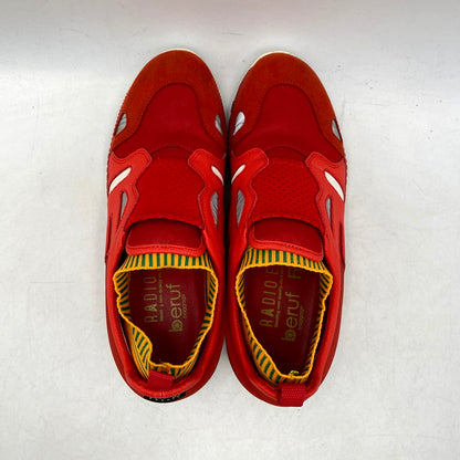【中古品】【メンズ/レディース】 BERUF×FOBS ベルーフ×フォブス ASUKA LANGLEY EVA STREAMLINE SHOES アスカ ラングレー エヴァ ストリームライン シューズ 靴 スニーカー 162-250502-km-05-izu サイズ：26cm カラー：レッド 万代Net店