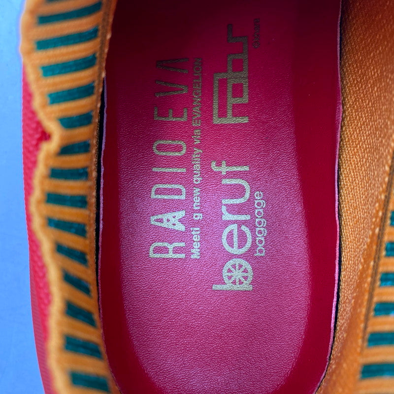 【中古品】【メンズ/レディース】 BERUF×FOBS ベルーフ×フォブス ASUKA LANGLEY EVA STREAMLINE SHOES アスカ ラングレー エヴァ ストリームライン シューズ 靴 スニーカー 162-250502-km-05-izu サイズ：26cm カラー：レッド 万代Net店