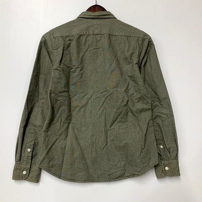 【中古品】【レディース】 80330810000 WOMAN BRITISH OFFICER'S SHIRT ウーマンブリティッシュオフィサーズシャツ トップス 長袖 168-250528-ma-15-izu サイズ：8 カラー：グリーン系 万代Net店