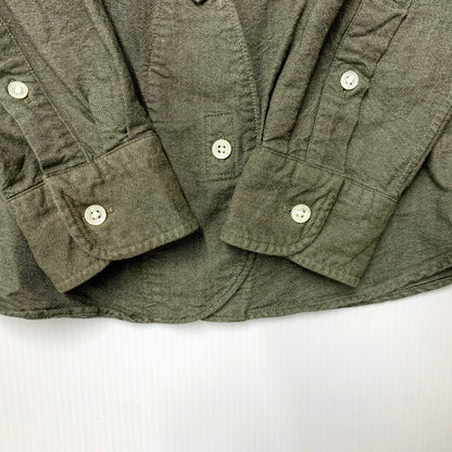 【中古品】【レディース】 80330810000 WOMAN BRITISH OFFICER'S SHIRT ウーマンブリティッシュオフィサーズシャツ トップス 長袖 168-250528-ma-15-izu サイズ：8 カラー：グリーン系 万代Net店