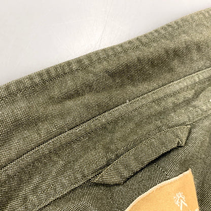 【中古品】【レディース】 80330810000 WOMAN BRITISH OFFICER'S SHIRT ウーマンブリティッシュオフィサーズシャツ トップス 長袖 168-250528-ma-15-izu サイズ：8 カラー：グリーン系 万代Net店