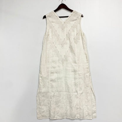 【中古品】【レディース】 BHUTTA FABRIC SLEEVELESS DRESS 010501 スリーブレスドレス 168-250501-as-09-izu カラー：ホワイト 万代Net店