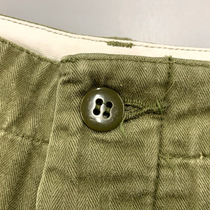 【中古品】【メンズ】 LENO リノ CHINO TROUSERS L1701-PT004 チノ トラウザーズ パンツ ボトムス 151-250527-as-33-izu サイズ：02 カラー：カーキ 万代Net店