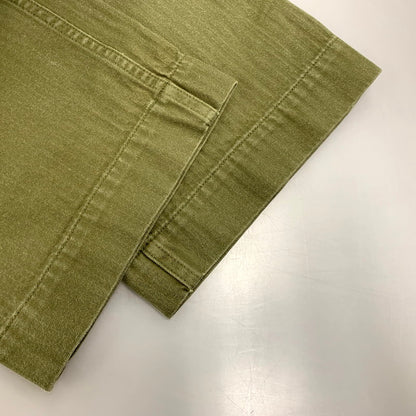 【中古品】【メンズ】 LENO リノ CHINO TROUSERS L1701-PT004 チノ トラウザーズ パンツ ボトムス 151-250527-as-33-izu サイズ：02 カラー：カーキ 万代Net店