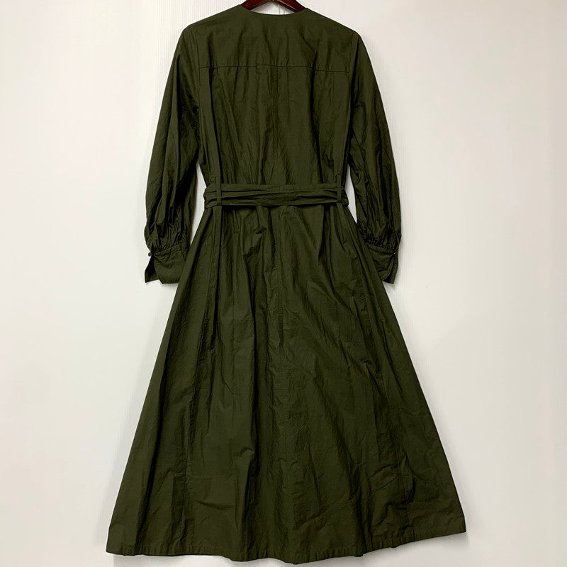 【中古品】【レディース】 LUANA ルアナ 270412PB1 PPOPLIN BELTED ONEPIECE ポプリンベルテッドワンピース トップス ボトムス スカート 168-250529-ma-20-izu サイズ：不明 カラー：グリーン 万代Net店