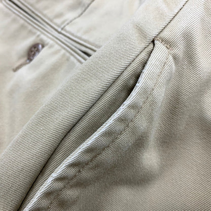 【中古品】【メンズ】 LENO リノ CHINO TROUSERS L1702-PT001 チノ トラウザーズ パンツ ボトムス 151-250527-as-32-izu サイズ：01 カラー：ベージュ 万代Net店