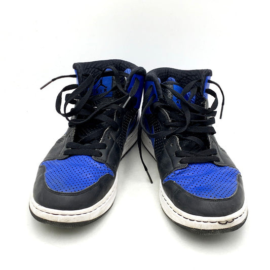 【中古品】【メンズ】 NIKE ナイキ AIR JORDAN ALPHA 1 392813-007 エア ジョーダン アルファ 1 スニーカー シューズ 靴 160-250501-as-22-izu サイズ：29cm カラー：BLACK/BLACKVARSITY ROYAL-WHITE 万代Net店