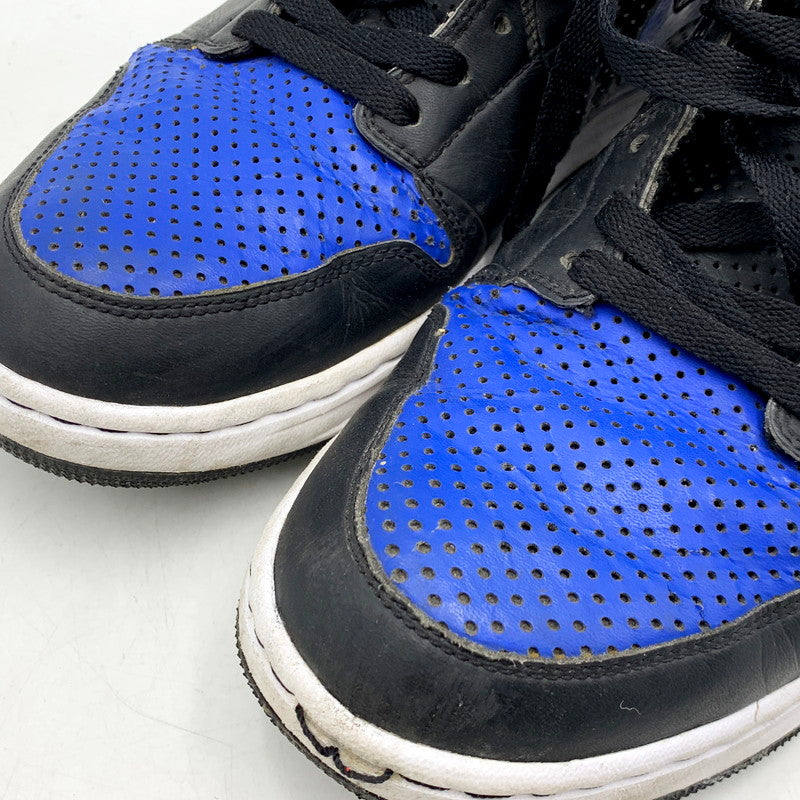 【中古品】【メンズ】 NIKE ナイキ AIR JORDAN ALPHA 1 392813-007 エア ジョーダン アルファ 1 スニーカー シューズ 靴 160-250501-as-22-izu サイズ：29cm カラー：BLACK/BLACKVARSITY ROYAL-WHITE 万代Net店