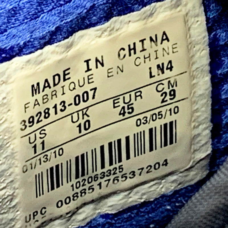 【中古品】【メンズ】 NIKE ナイキ AIR JORDAN ALPHA 1 392813-007 エア ジョーダン アルファ 1 スニーカー シューズ 靴 160-250501-as-22-izu サイズ：29cm カラー：BLACK/BLACKVARSITY ROYAL-WHITE 万代Net店