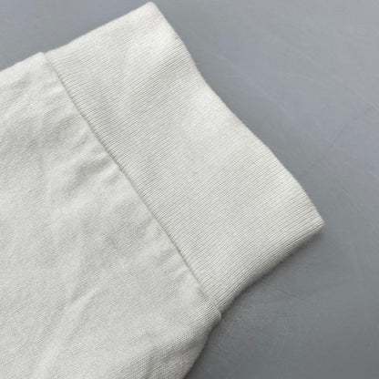 【中古品】【メンズ】 BARNS OUTFITTERS バーンズアウトフィッターズ SUNNYDAYS PIZZA LS TEE サニーデイズピザ ロングスリーブT トップス 長袖 145-250704-ma-04-izu サイズ：XL カラー：ホワイト 万代Net店