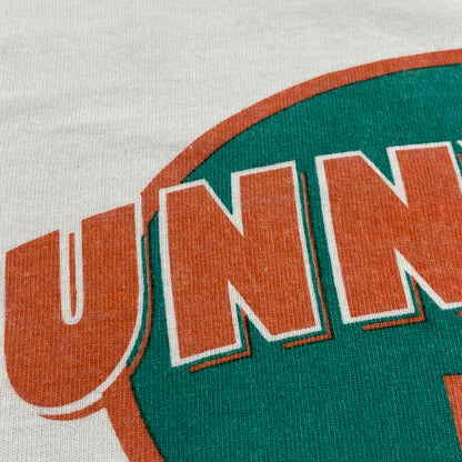 【中古品】【メンズ】 BARNS OUTFITTERS バーンズアウトフィッターズ SUNNYDAYS PIZZA LS TEE サニーデイズピザ ロングスリーブT トップス 長袖 145-250704-ma-04-izu サイズ：XL カラー：ホワイト 万代Net店