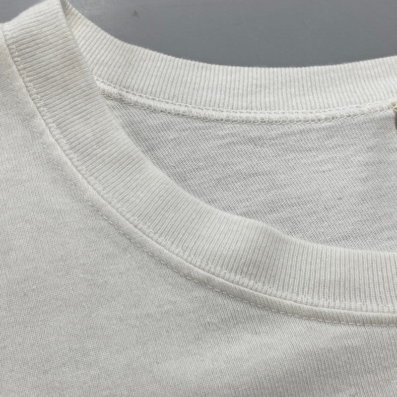 【中古品】【メンズ】 BARNS OUTFITTERS バーンズアウトフィッターズ SUNNYDAYS PIZZA LS TEE サニーデイズピザ ロングスリーブT トップス 長袖 145-250704-ma-04-izu サイズ：XL カラー：ホワイト 万代Net店