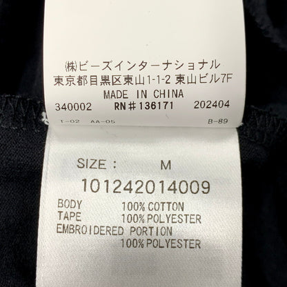 【中古品】【メンズ】 XLARGE エクストララージ 101242014009 EMBROIDERED BASEBALL SHIRT エンブロイダード ベースボールシャツ トップス 半袖 142-250519-ma-08-izu サイズ：M カラー：BLACK 万代Net店