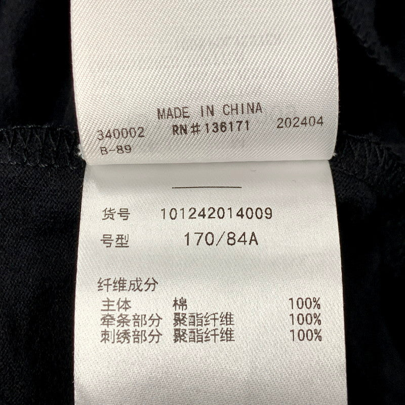 【中古品】【メンズ】 XLARGE エクストララージ 101242014009 EMBROIDERED BASEBALL SHIRT エンブロイダード ベースボールシャツ トップス 半袖 142-250519-ma-08-izu サイズ：M カラー：BLACK 万代Net店