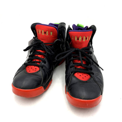 【中古品】【メンズ】 NIKE ナイキ 304775-029 AIR JORDAN エアジョーダン 7 RETRO レトロ スニーカー 靴 160-250610-ya-08-izu サイズ：27cm カラー：MARVIN THE MARTIAN BLACK/UNIVERSITY RED-GREEN PULSE-COOL GREY 万代Net店