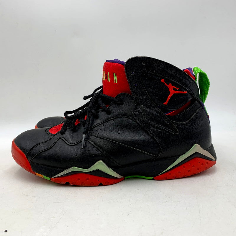 【中古品】【メンズ】 NIKE ナイキ 304775-029 AIR JORDAN エアジョーダン 7 RETRO レトロ スニーカー 靴 160-250610-ya-08-izu サイズ：27cm カラー：MARVIN THE MARTIAN BLACK/UNIVERSITY RED-GREEN PULSE-COOL GREY 万代Net店