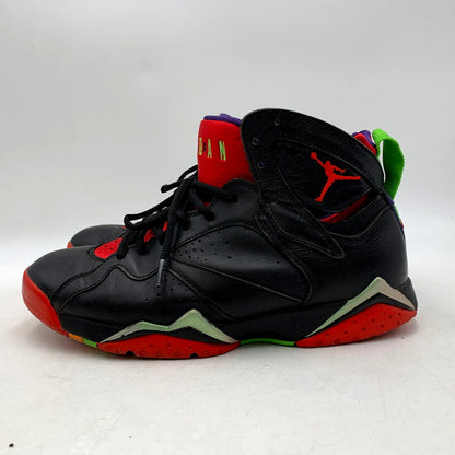 【中古品】【メンズ】 NIKE ナイキ 304775-029 AIR JORDAN エアジョーダン 7 RETRO レトロ スニーカー 靴 160-250610-ya-08-izu サイズ：27cm カラー：MARVIN THE MARTIAN BLACK/UNIVERSITY RED-GREEN PULSE-COOL GREY 万代Net店
