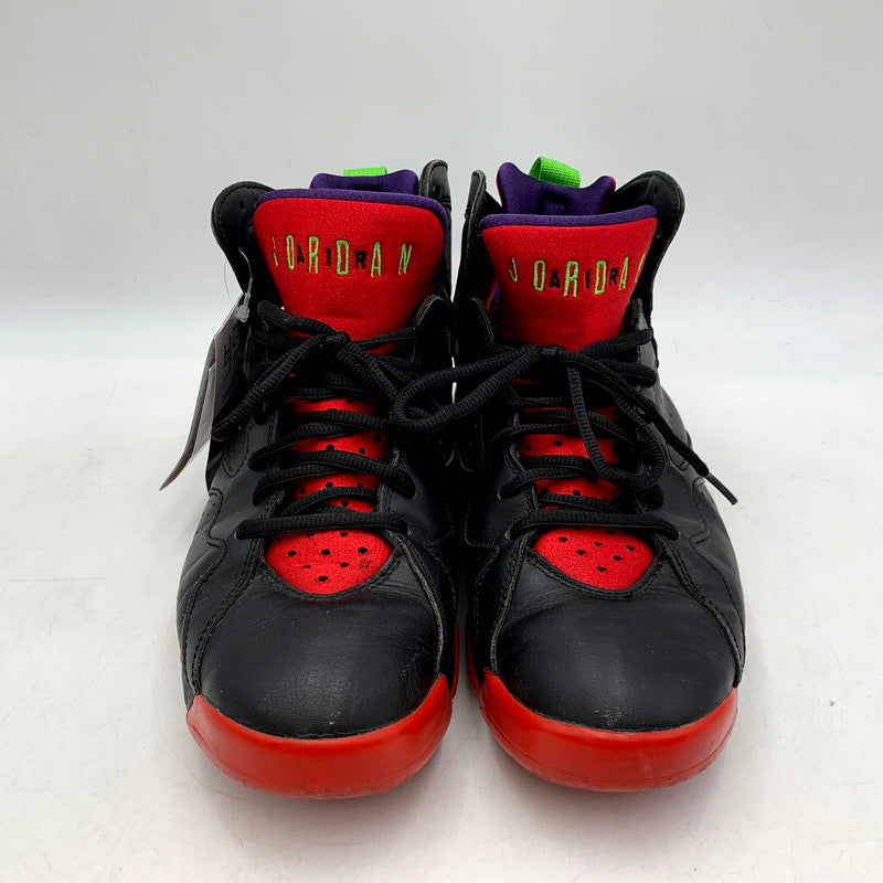 【中古品】【メンズ】 NIKE ナイキ 304775-029 AIR JORDAN エアジョーダン 7 RETRO レトロ スニーカー 靴 160-250610-ya-08-izu サイズ：27cm カラー：MARVIN THE MARTIAN BLACK/UNIVERSITY RED-GREEN PULSE-COOL GREY 万代Net店