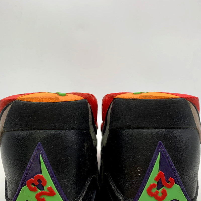 【中古品】【メンズ】 NIKE ナイキ 304775-029 AIR JORDAN エアジョーダン 7 RETRO レトロ スニーカー 靴 160-250610-ya-08-izu サイズ：27cm カラー：MARVIN THE MARTIAN BLACK/UNIVERSITY RED-GREEN PULSE-COOL GREY 万代Net店