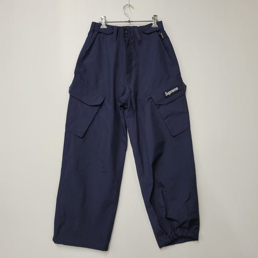 【中古美品】【メンズ】 Supreme シュプリーム GORE-TEX CARGO PANTS ゴアテックス カーゴパンツ ボトムス 149-250711-as-26-izu サイズ：30 カラー：ネイビー 万代Net店