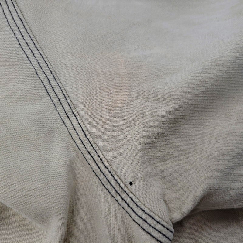 【現状渡し品】【メンズ】 ONE POINT LS TEE ワンポイント ロングスリーブ Tシャツ トルコ製 長袖 トップス 146-250524-as-18-izu サイズ：M カラー：ベージュ 万代Net店