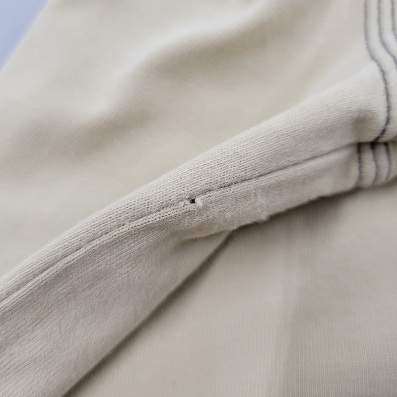 【現状渡し品】【メンズ】 ONE POINT LS TEE ワンポイント ロングスリーブ Tシャツ トルコ製 長袖 トップス 146-250524-as-18-izu サイズ：M カラー：ベージュ 万代Net店