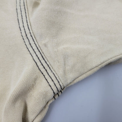 【現状渡し品】【メンズ】 ONE POINT LS TEE ワンポイント ロングスリーブ Tシャツ トルコ製 長袖 トップス 146-250524-as-18-izu サイズ：M カラー：ベージュ 万代Net店