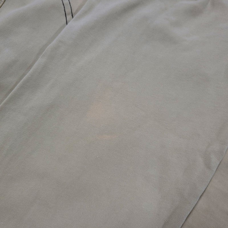 【現状渡し品】【メンズ】 ONE POINT LS TEE ワンポイント ロングスリーブ Tシャツ トルコ製 長袖 トップス 146-250524-as-18-izu サイズ：M カラー：ベージュ 万代Net店