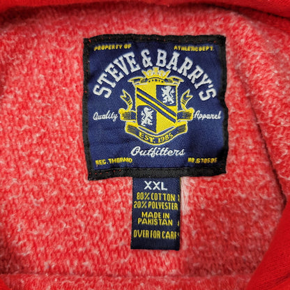 【中古品】【メンズ】 STEVE&BARRY'S スティーブアンドバリーズ ILLINOIS STATE ARCH LOGO HOODIE アーチ ロゴ フーディ パキスタン製 パーカー 長袖 トップス 146-250728-as-19-izu サイズ：XXL カラー：レッド 万代Net店