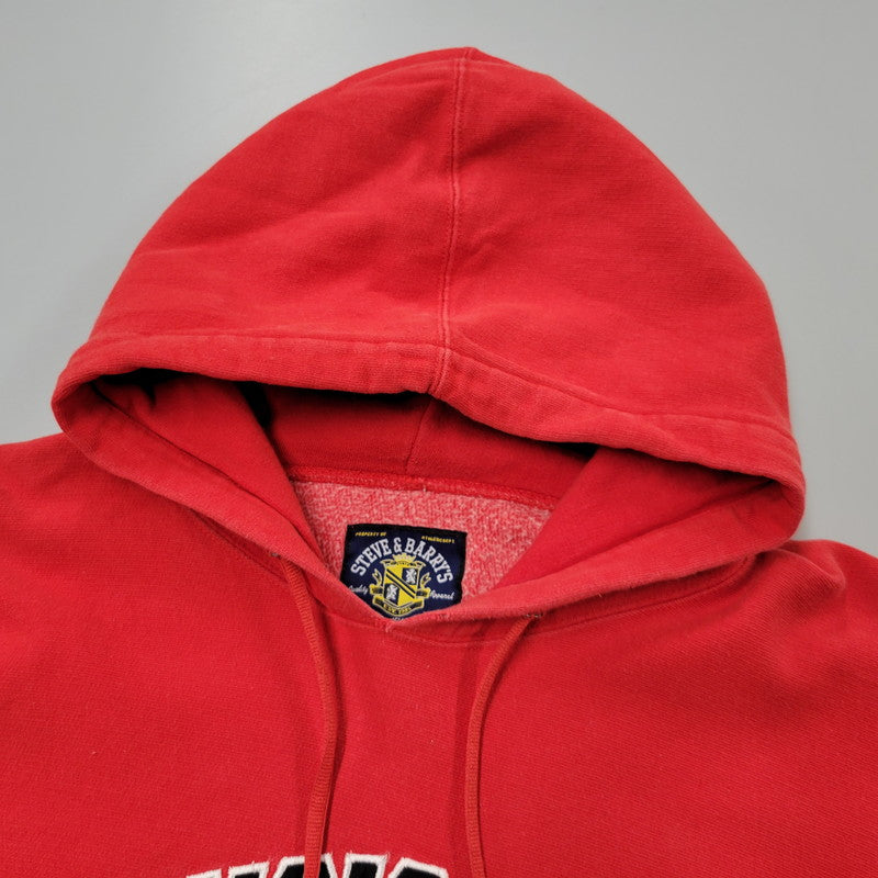 【中古品】【メンズ】 STEVE&BARRY'S スティーブアンドバリーズ ILLINOIS STATE ARCH LOGO HOODIE アーチ ロゴ フーディ パキスタン製 パーカー 長袖 トップス 146-250728-as-19-izu サイズ：XXL カラー：レッド 万代Net店