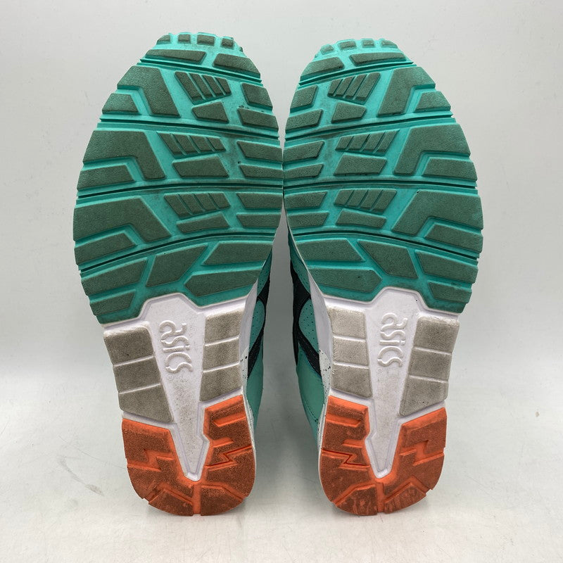 【中古品】【メンズ】 H607N GEL-LYTE ゲルライト 5 スニーカー 靴 162-251231-mh-02-izu サイズ：28.25cm(US10.5) カラー：ターコイズ/ブラック 万代Net店