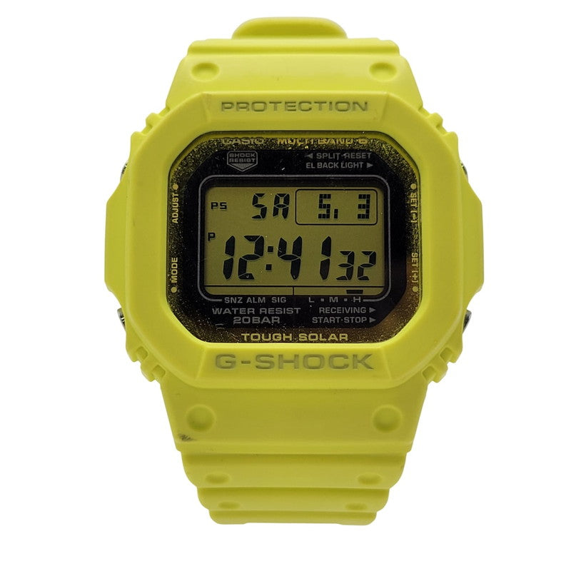 【中古品】【メンズ/レディース】 G-SHOCK ジーショック DIGITAL TOUGH SOLAR WATCH GW-M5610MD デジタル タフソーラー ウォッチ 腕時計 196-250503-as-28-izu カラー：イエロー系 万代Net店